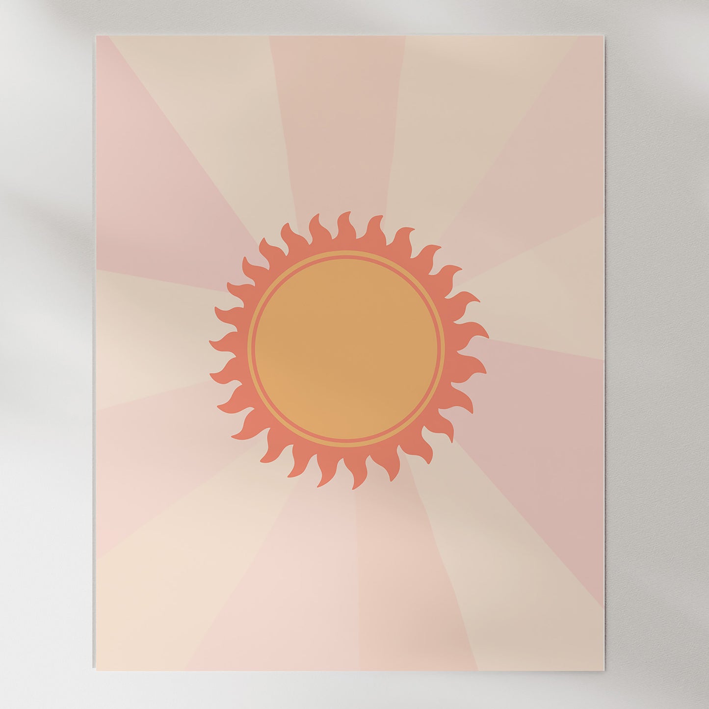 Blissful Rays Print